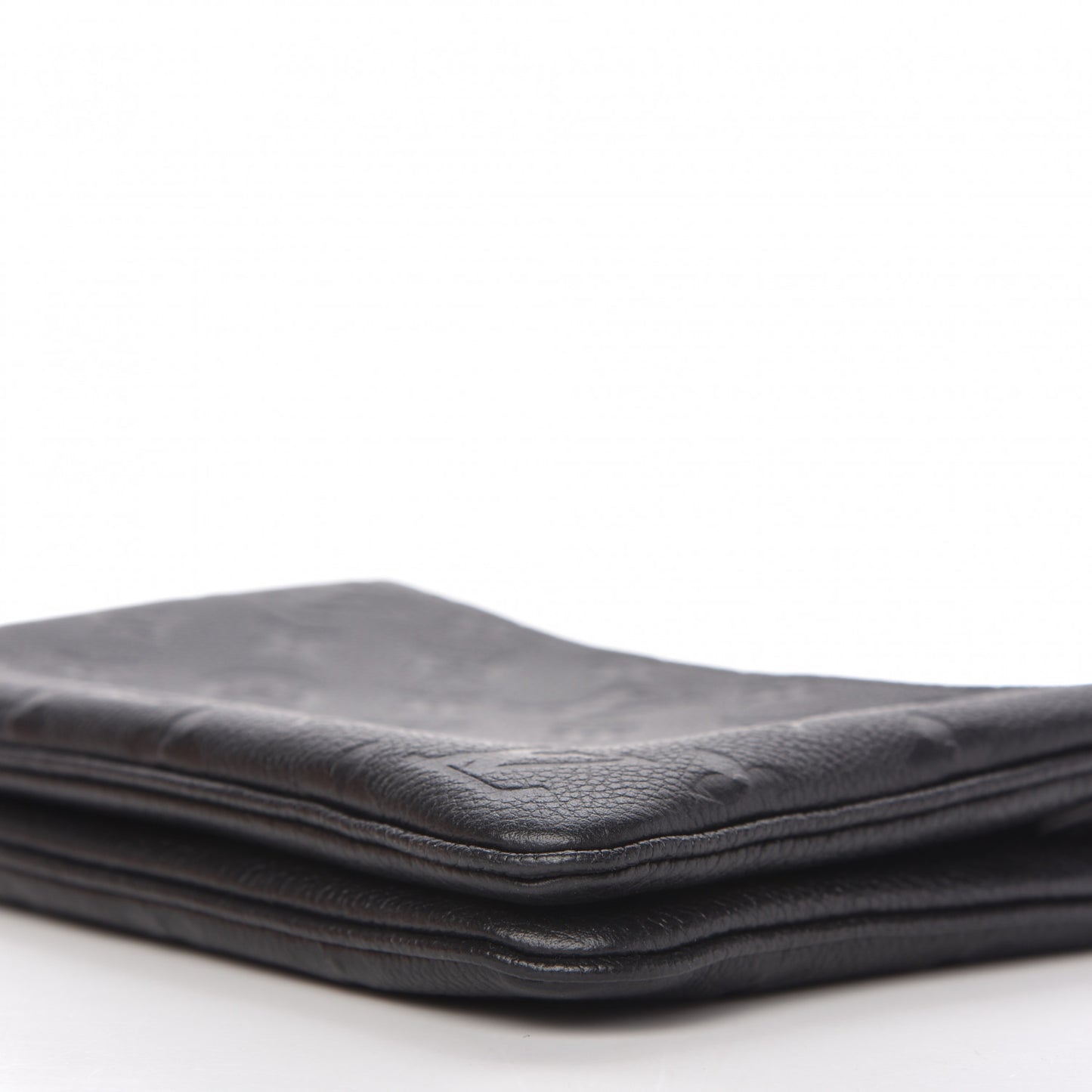 Empreinte Double Zip Pochette Black