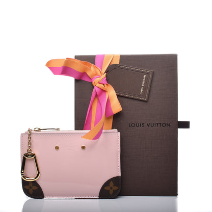 Louis Vuitton Patent Miroir Venice Key Pouch Rose Ballerine 9 of 9