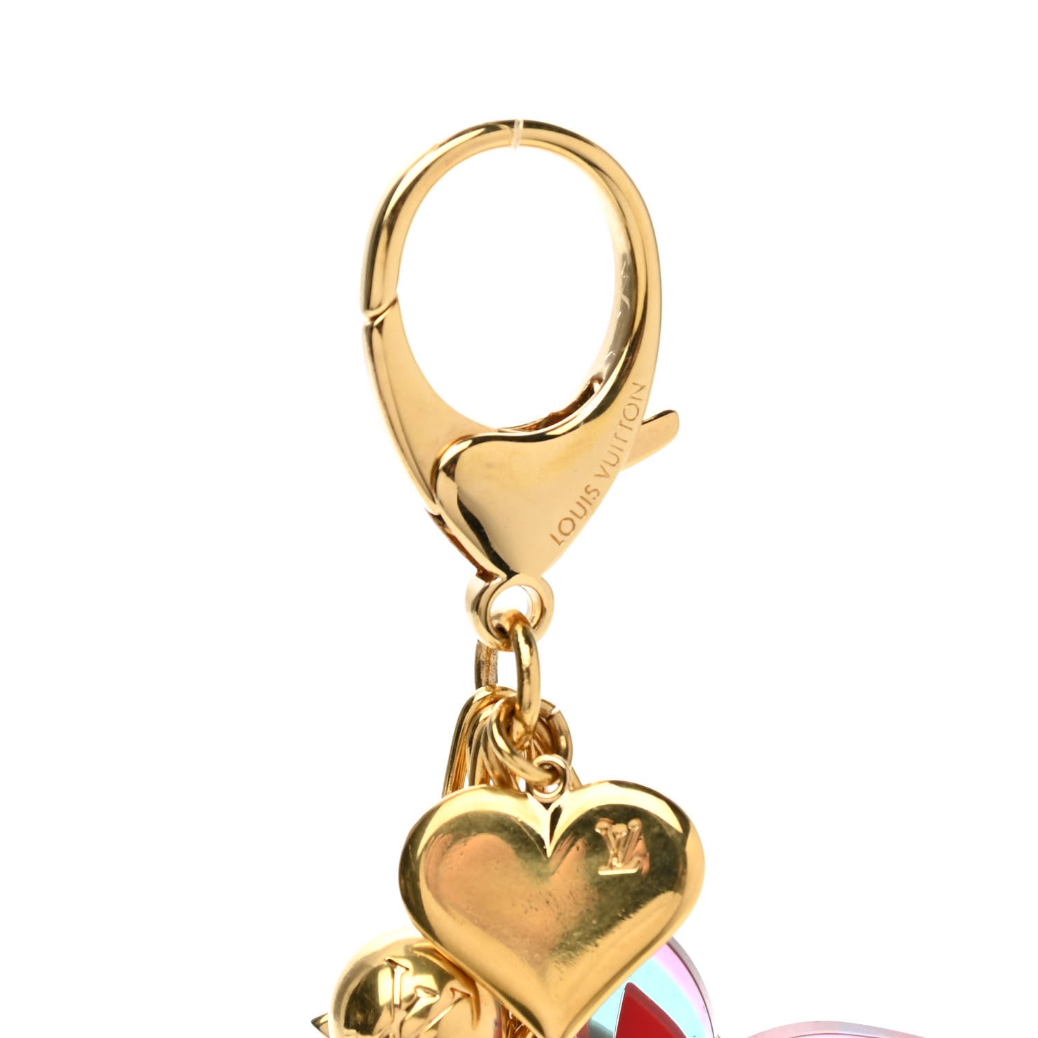 Louis Vuitton Resin Candy Fleurs Bag Charm Multicolor 3 of 4