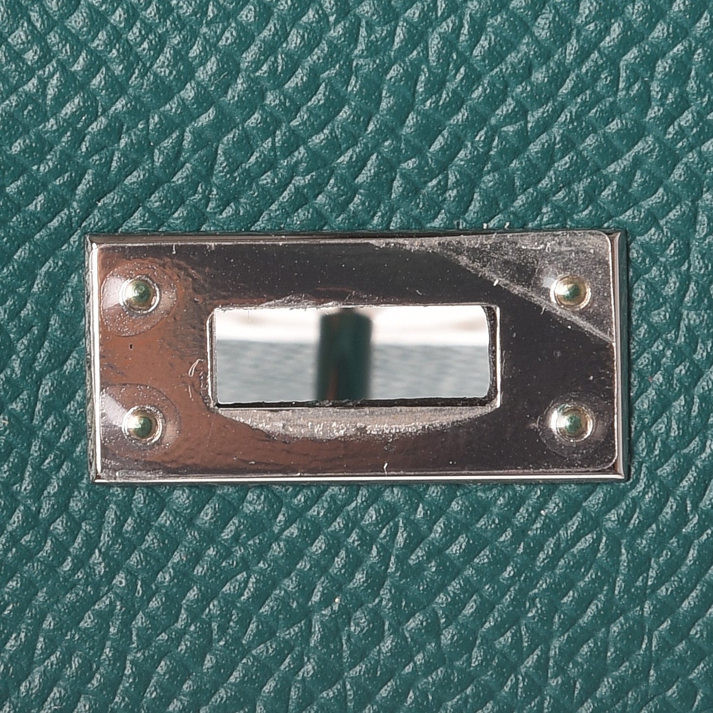 Epsom Kelly Pochette Clutch Malachite