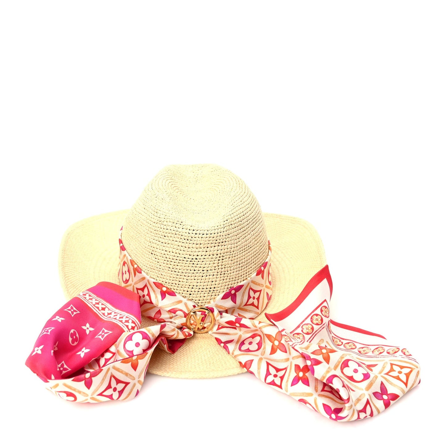 Raffia Tiles By The Pool Panama Fedora S Natural Coral
