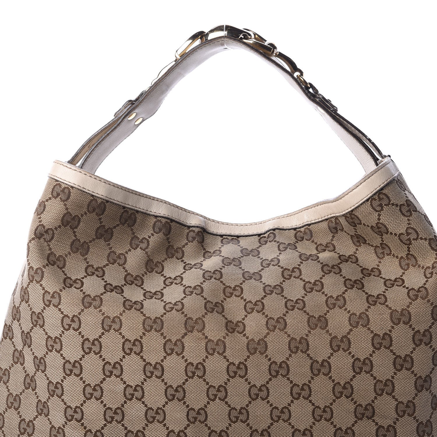 Gucci Monogram Large Wave Hobo Off White 18 of 18
