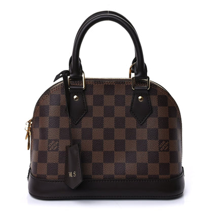 Louis Vuitton Damier Ebene Alma BB 1 of 8