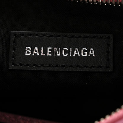 Balenciaga Sparkling Fabric Le Cagole Shoulder Bag XS Sweet Pink 7 of 11