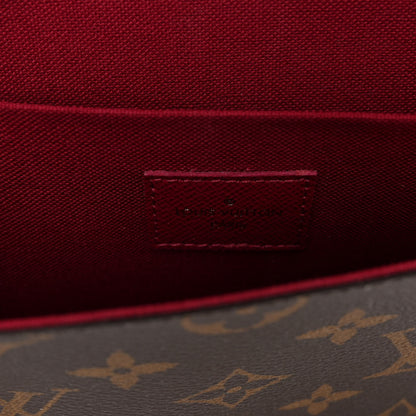 Louis Vuitton Monogram Pochette Felicie Chain Wallet Fuchsia 7 of 10
