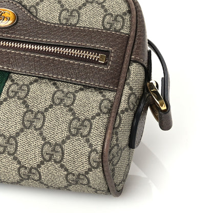 Gucci GG Supreme Monogram Web Mini Ophidia Shoulder Bag Brown 8 of 8