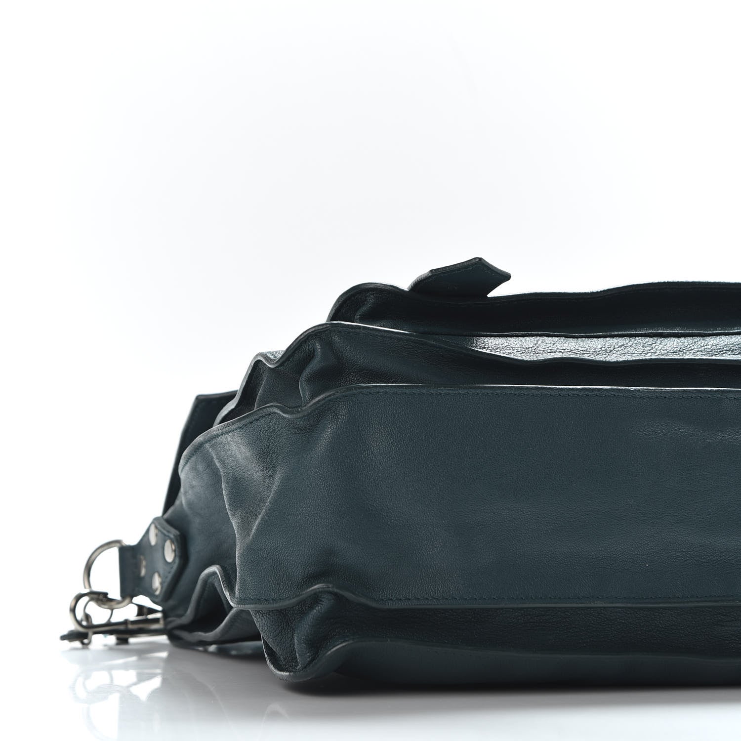 Proenza Schouler Lambskin Medium PS1 Satchel Sea Blue 5 of 10