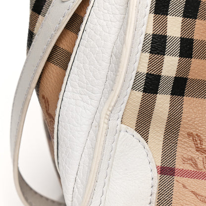 Burberry Haymarket Check Small Gladstone White 31 of 41