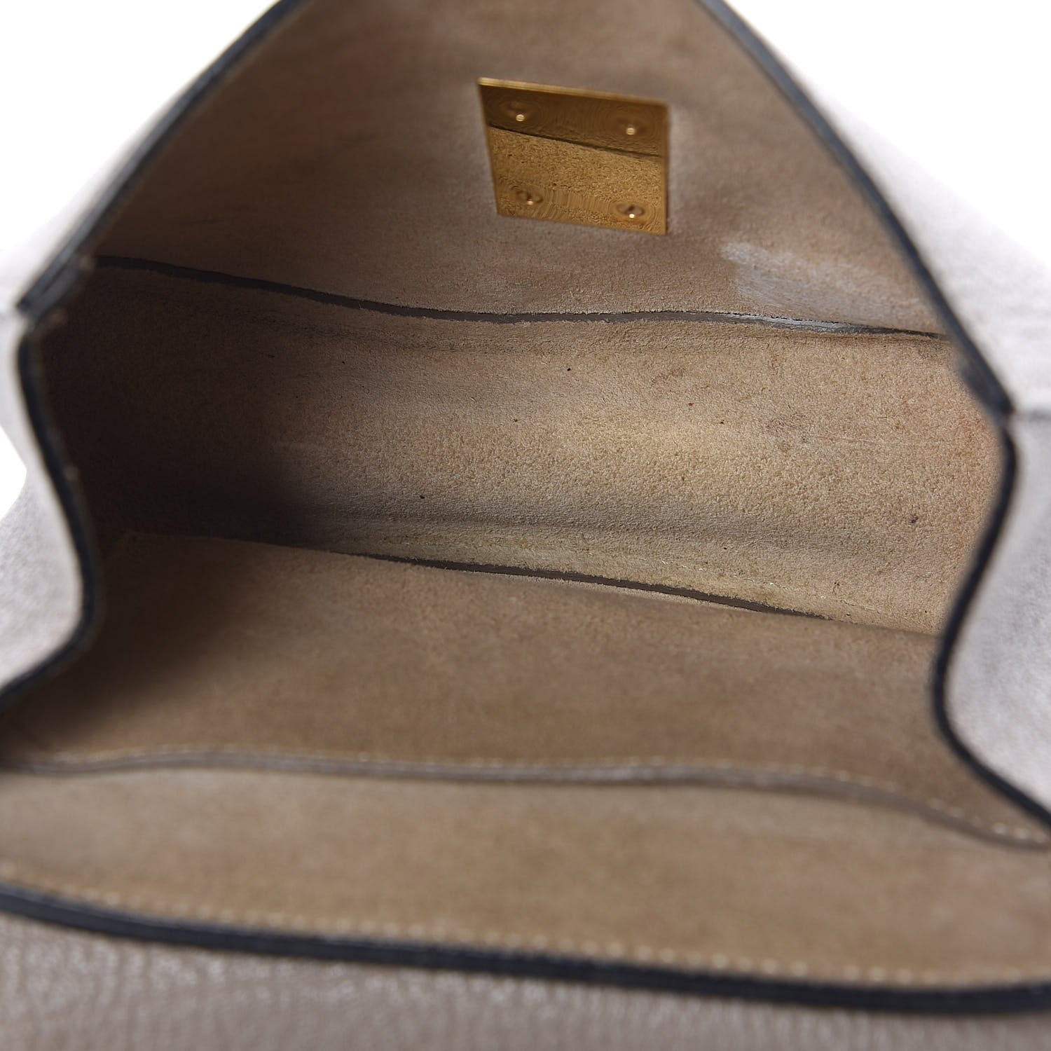 Chloe Grained Lambskin Mini Drew Shoulder Bag Motty Grey 5 of 12