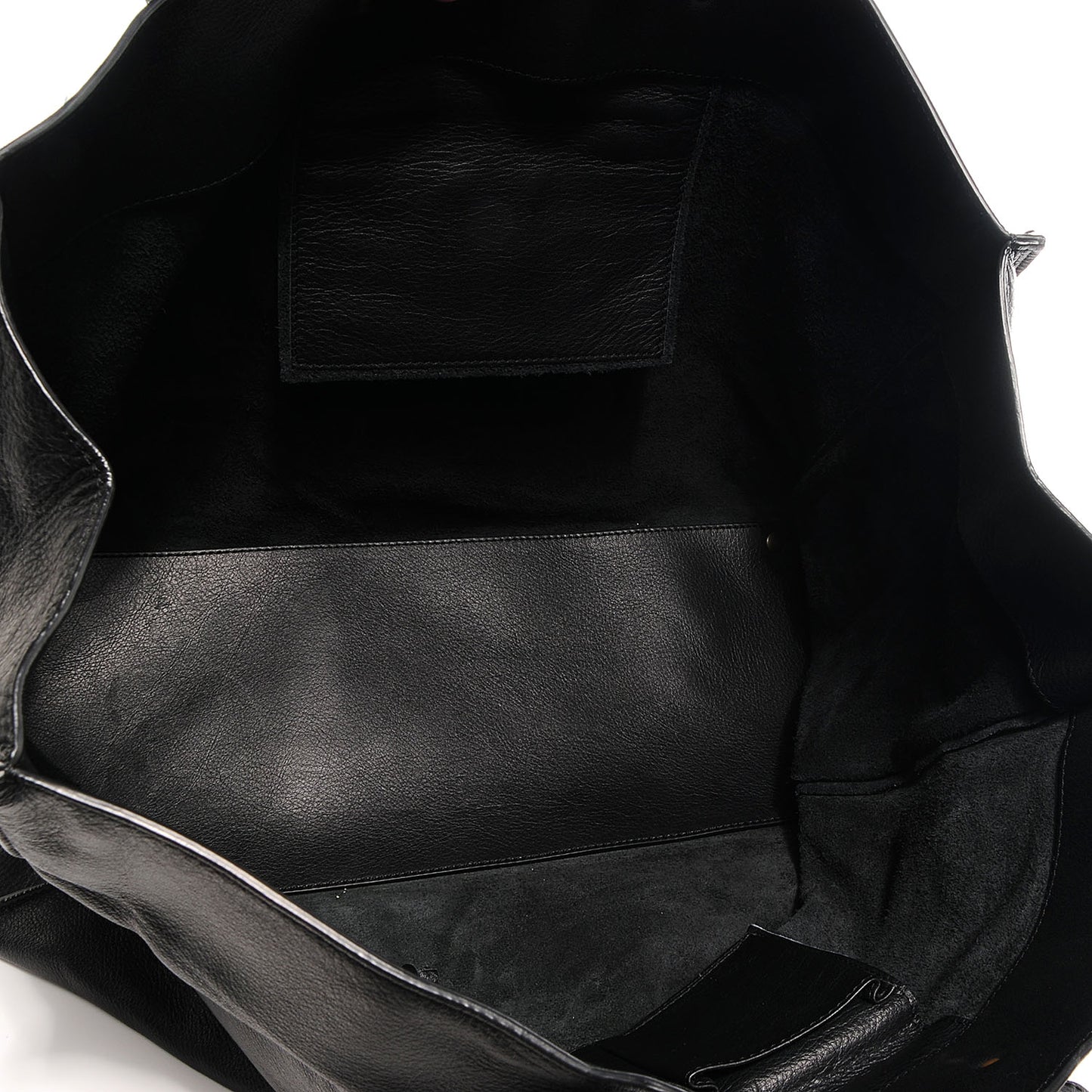 Supple Calfskin Papier A4 Tote Black