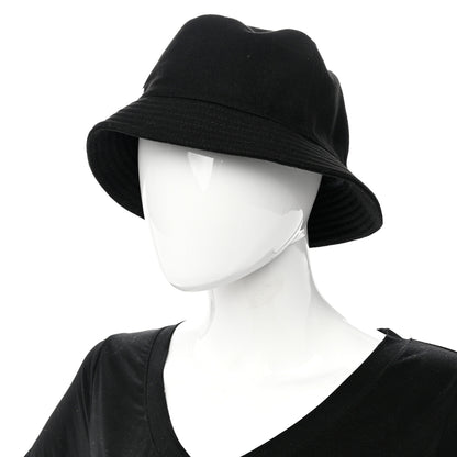 Hermes Cashmere Calvi Bucket Hat 58 Black 2 of 8