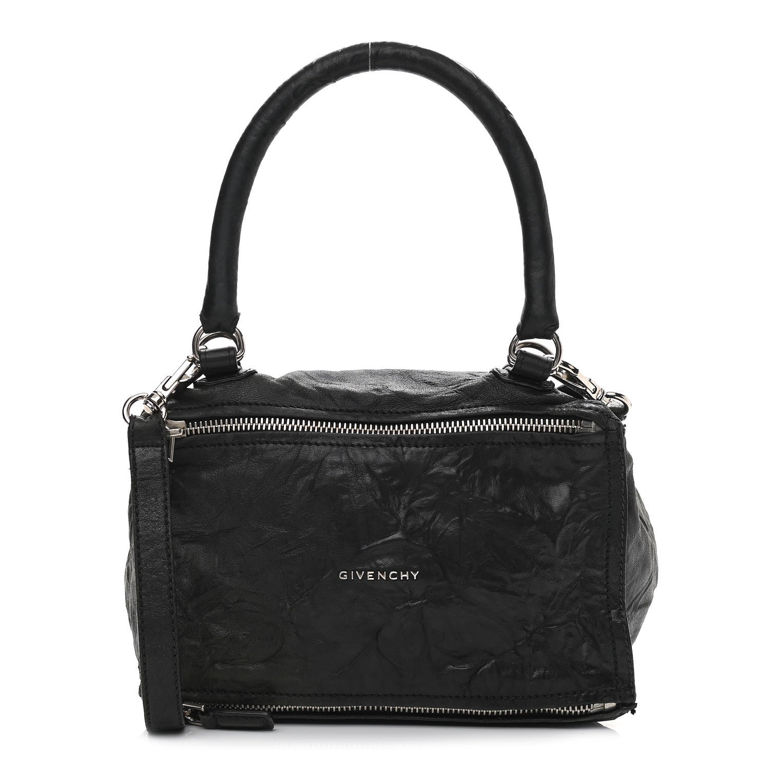 Givenchy Tumbled Sheepskin Small Pandora Black 1 of 15