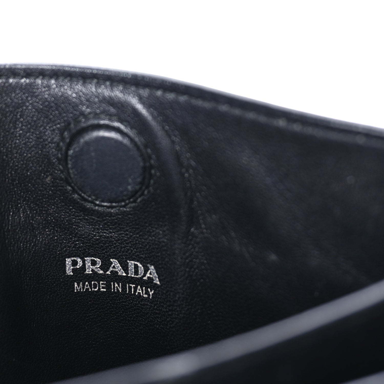 Prada City Calfskin Small Margit Bag  White Black 5 of 7