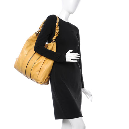 Chloe Lambskin Heloise Hobo Beige 2 of 21