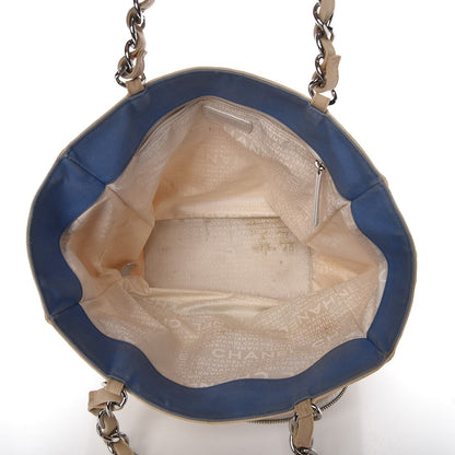 Chanel Canvas Quilted N°5 Shopping Tote Beige 5 of 24