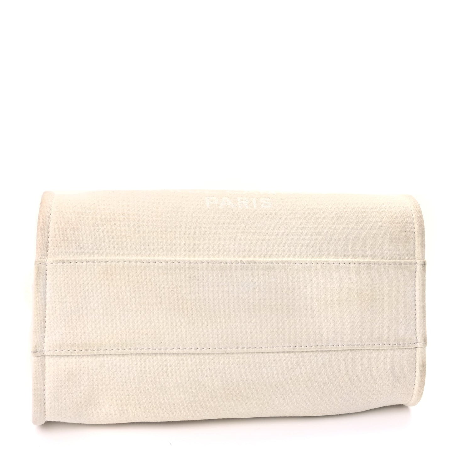 Mixed Fibers Small Deauville Tote  White