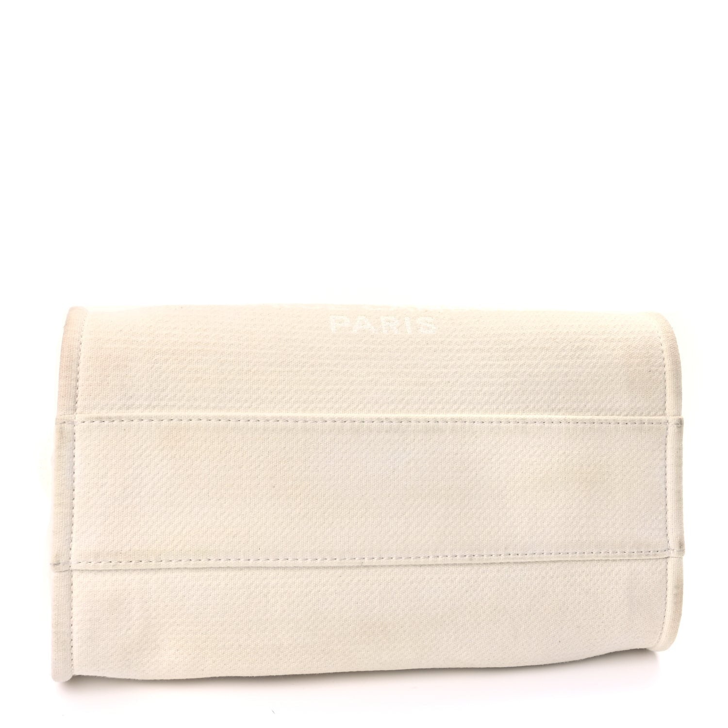 Chanel Mixed Fibers Small Deauville Tote  White 4 of 8