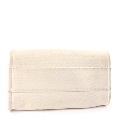 Chanel Mixed Fibers Small Deauville Tote  White 4 of 8