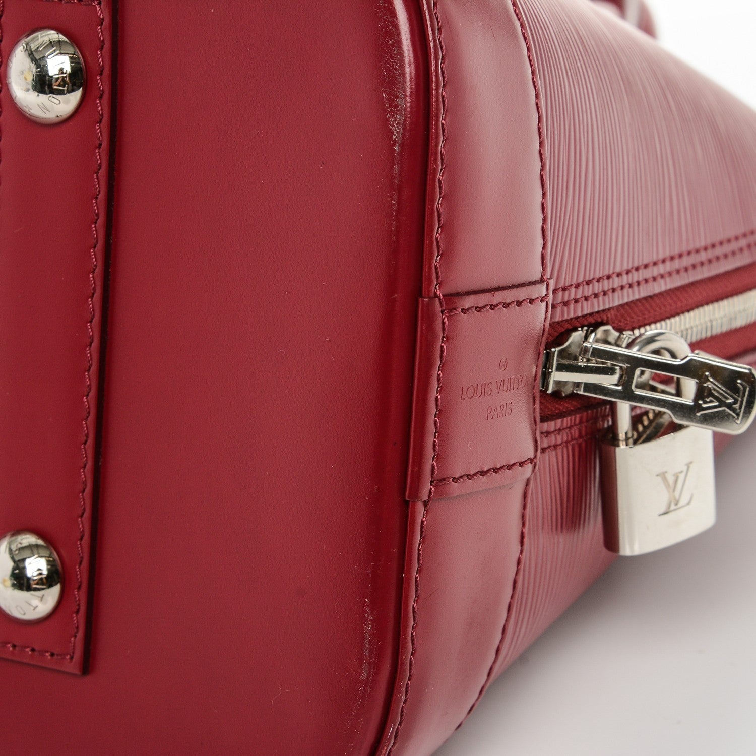 Louis Vuitton Epi Alma MM Fuchsia 9 of 9