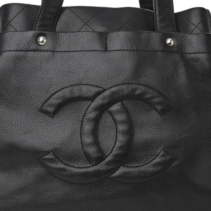 Chanel Caviar Executive Cerf Shopper Tote Black 7 of 9