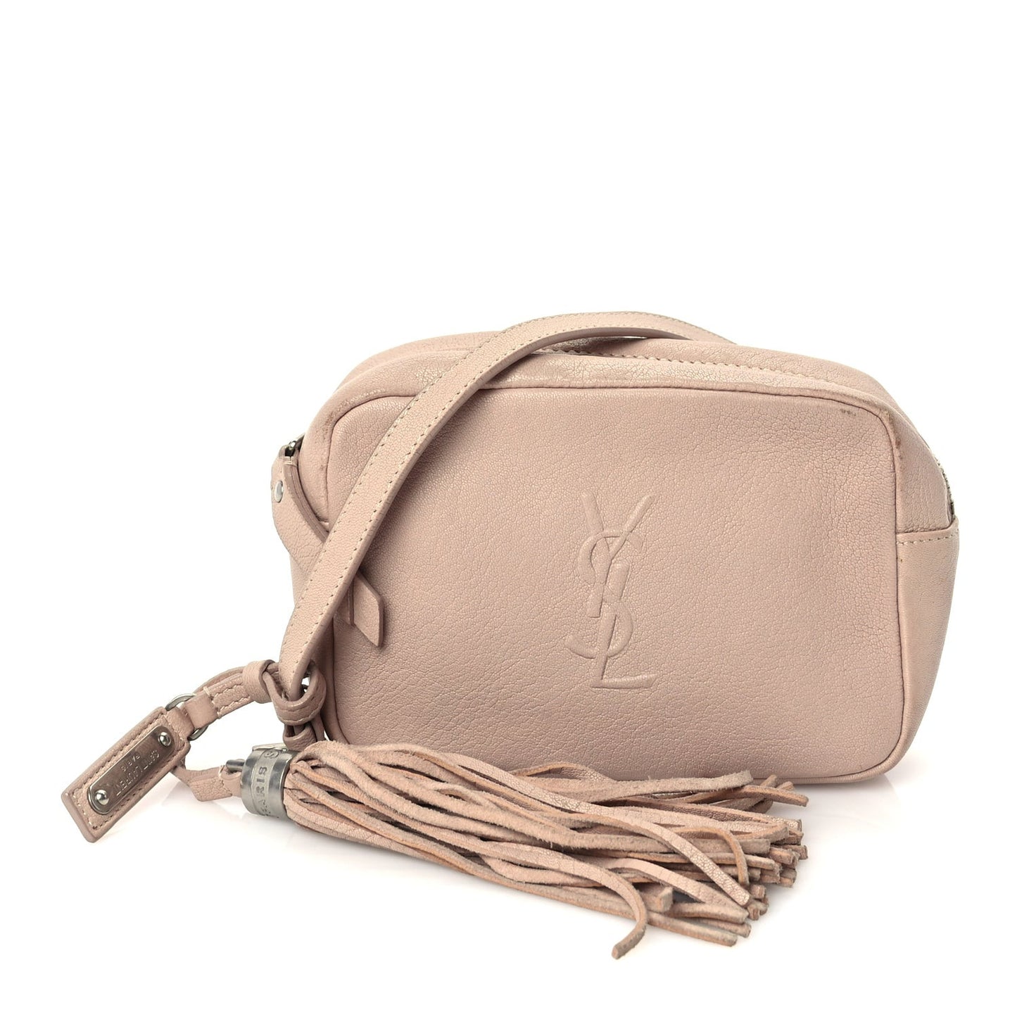 Lambskin Monogram Lou Camera Belt Bag  Marble Pink