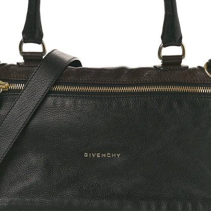 Givenchy Sugar Goatskin Medium Tri-Color Pandora Black Brown Dark Brown 7 of 12