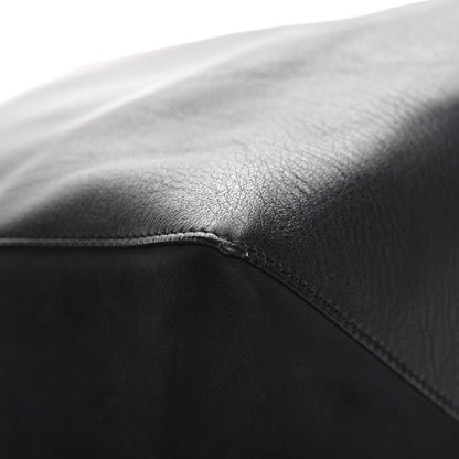 Celine Smooth Calfskin Nubuck Medium Horizontal Cabas Phantom Black 14 of 15