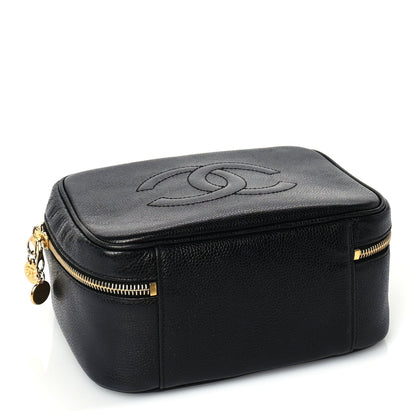 Chanel Caviar Timeless CC Vanity Case  Black 3 of 9