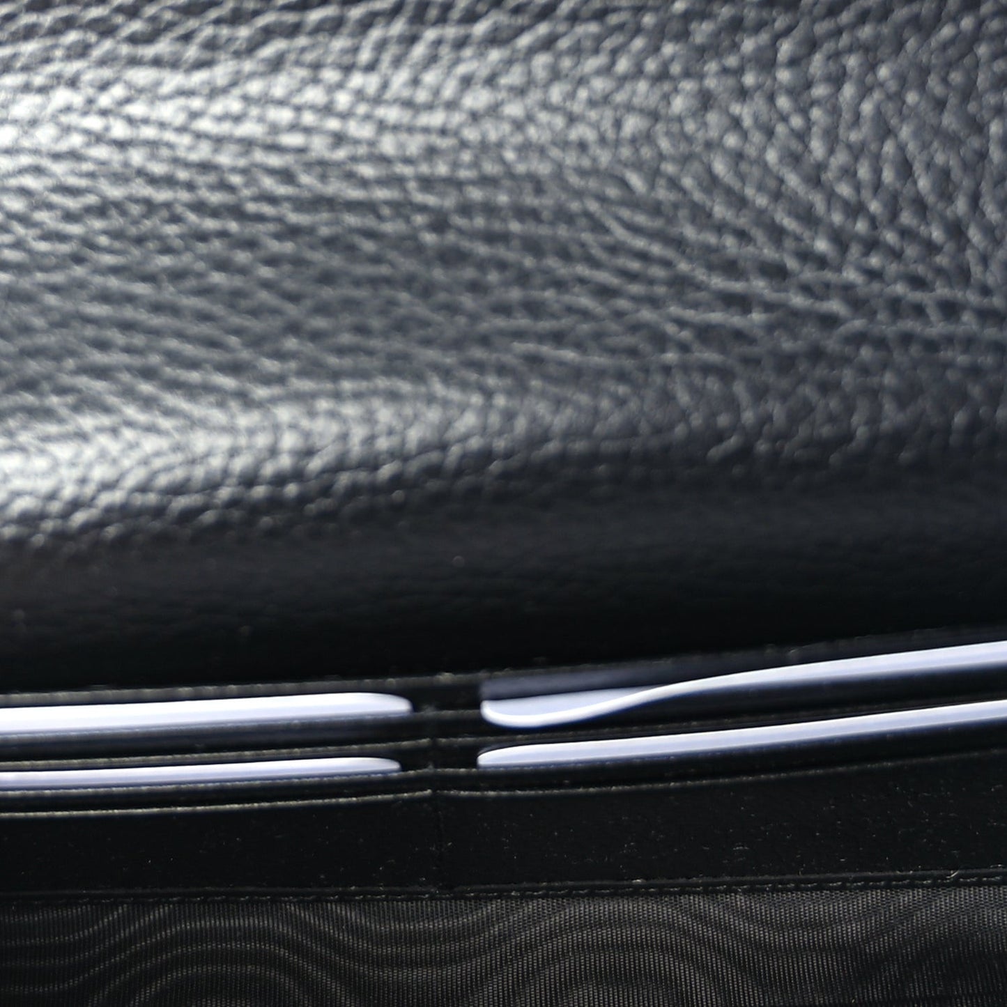 Calfskin Mini Dionysus Chain Wallet Black