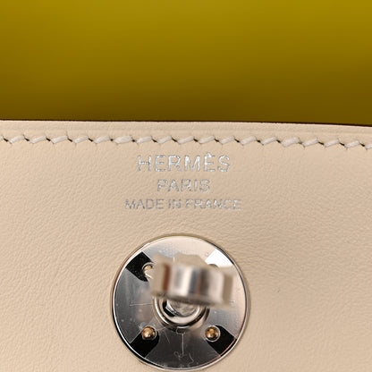 Hermes Swift Verso Mini Lindy 20 Nata Lime 6 of 12