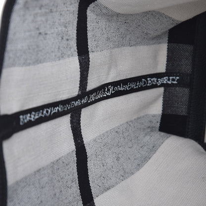 Burberry Coated Canvas Medium Reversible Doodle Tote White Black Pink 8 of 9