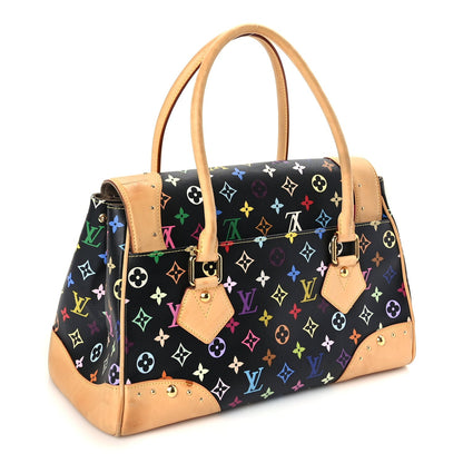Louis Vuitton Monogram Multicolor Beverly GM Black 2 of 8