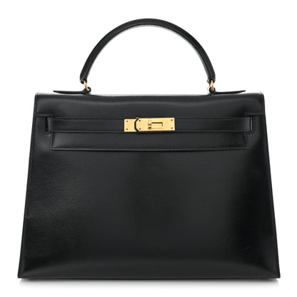 Hermes Box Kelly Sellier 32 Black 1 of 12