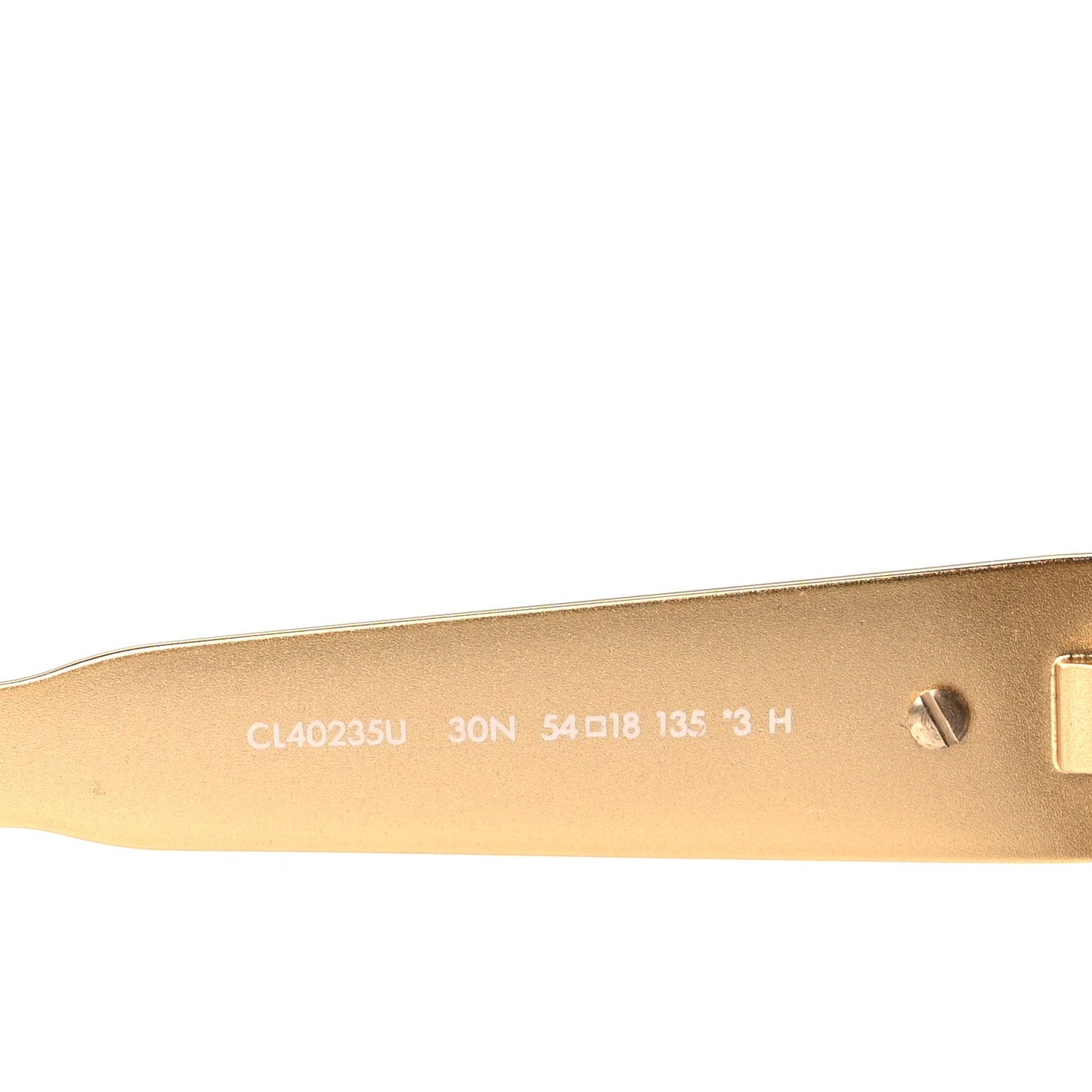 Metal Triomphe 01 Sunglasses CL40235U Gold Green
