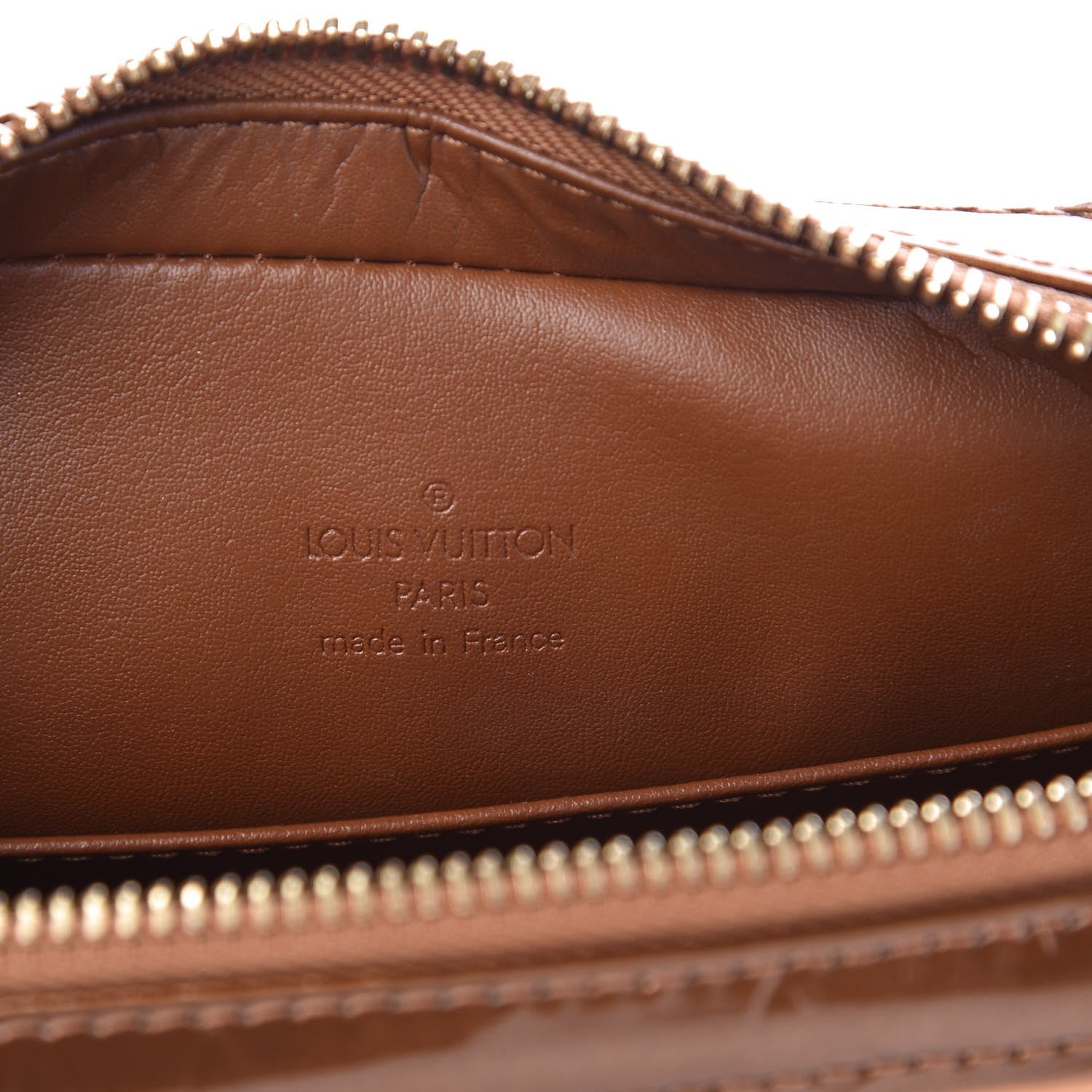 Louis Vuitton Vernis Christie MM Bronze 6 of 6