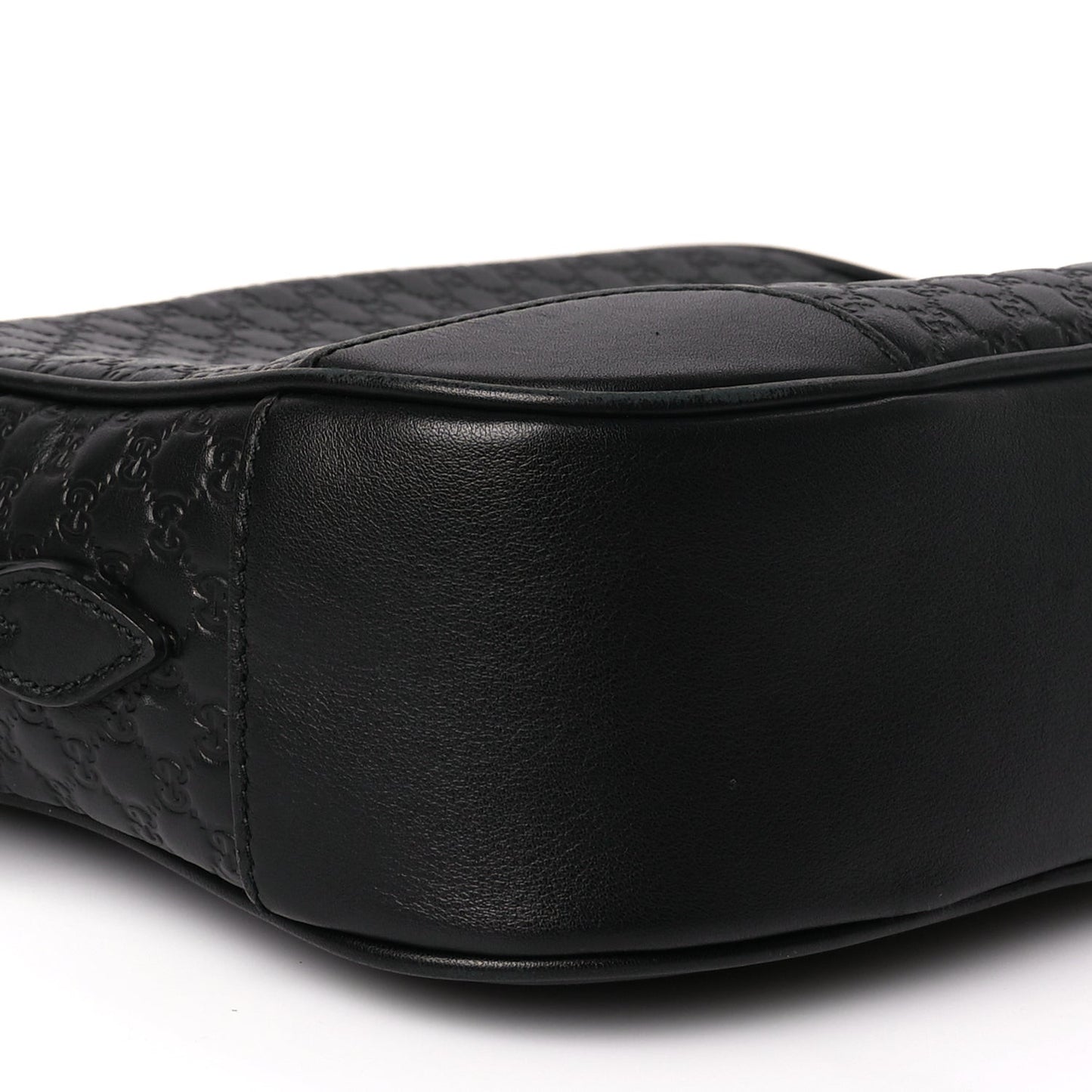 Microguccissima Mini Bree Messenger Bag Black