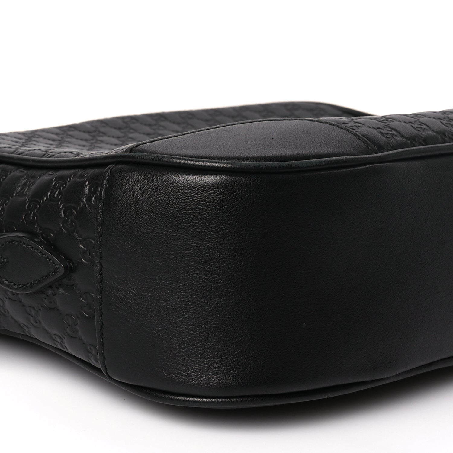 Gucci Microguccissima Mini Bree Messenger Bag Black 9 of 9