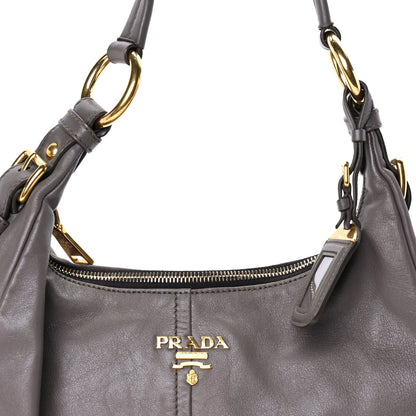 Prada Soft Calf Hobo Bambu Bambu 6 of 7