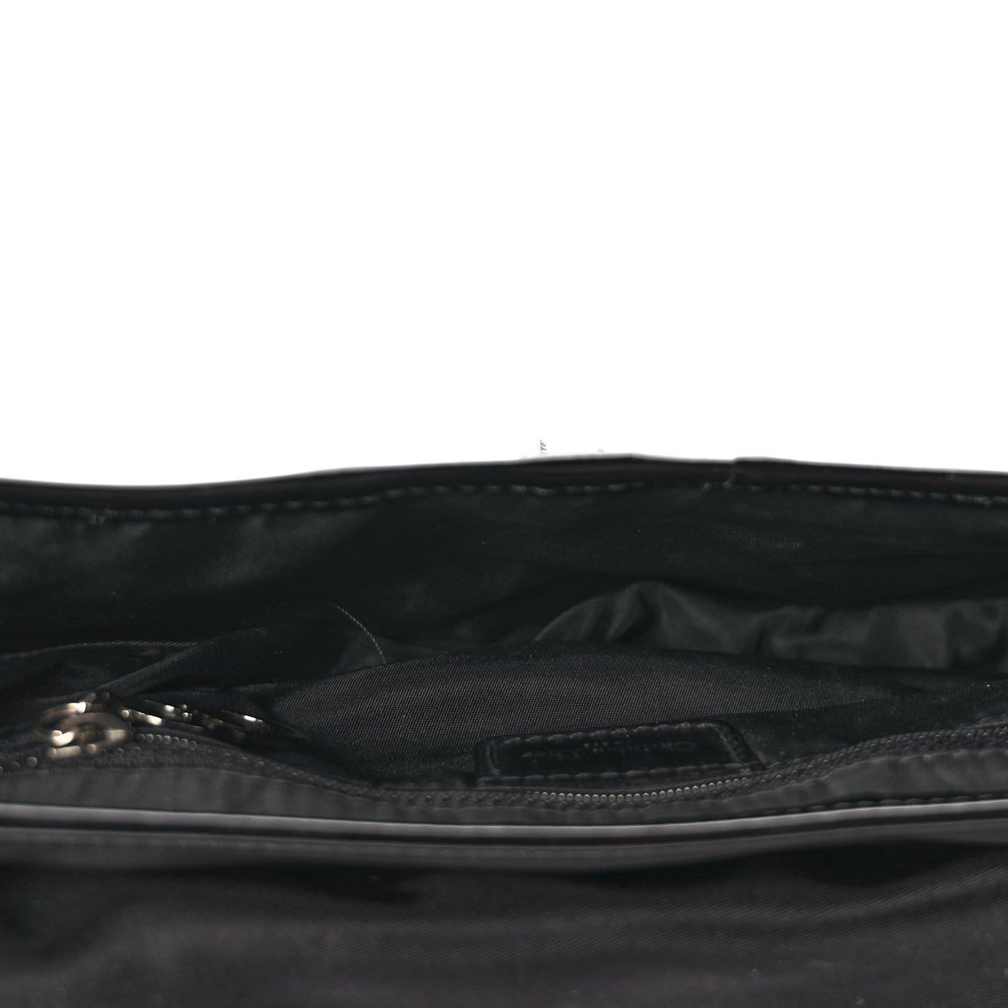Nylon Saddle Bag Black