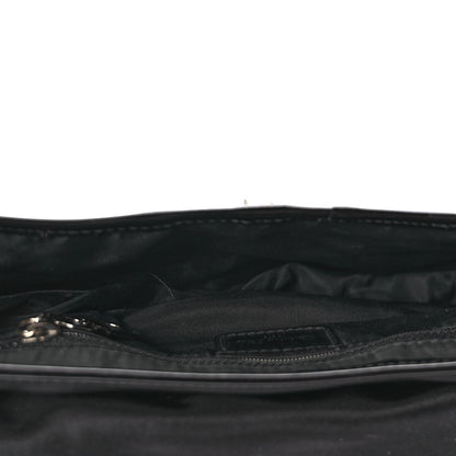 Christian Dior Nylon Saddle Bag Black 4 of 8