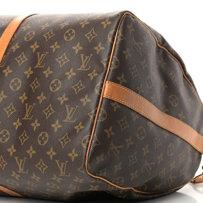 Louis Vuitton Monogram Keepall Bandouliere 55 9 of 20
