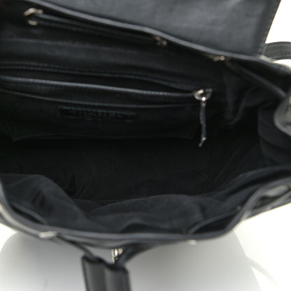 Chanel Calfskin Chevron Quilted Small Urban Spirit Backpack Black 5 of 14