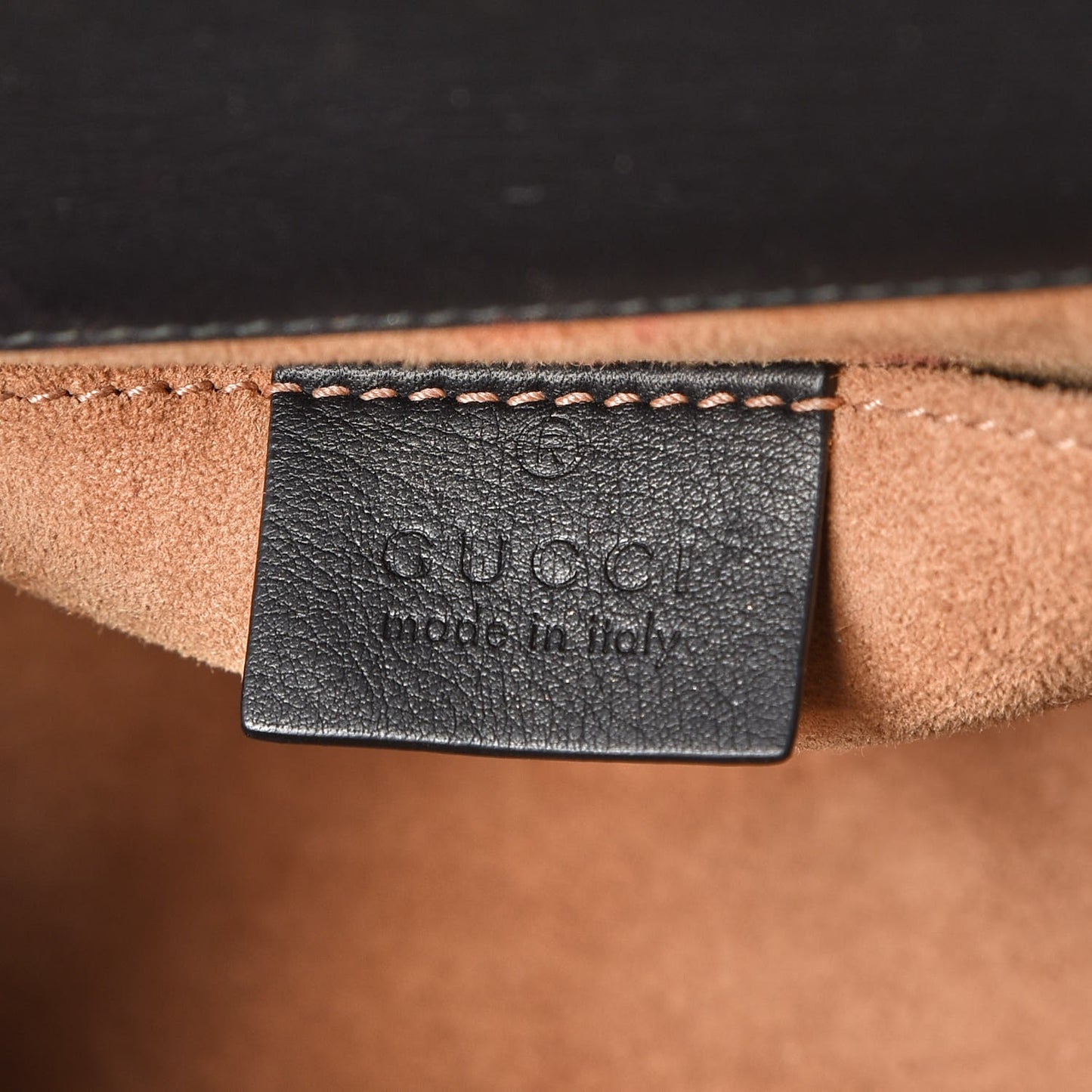 Calfskin Studded Small Padlock Shoulder Bag Black