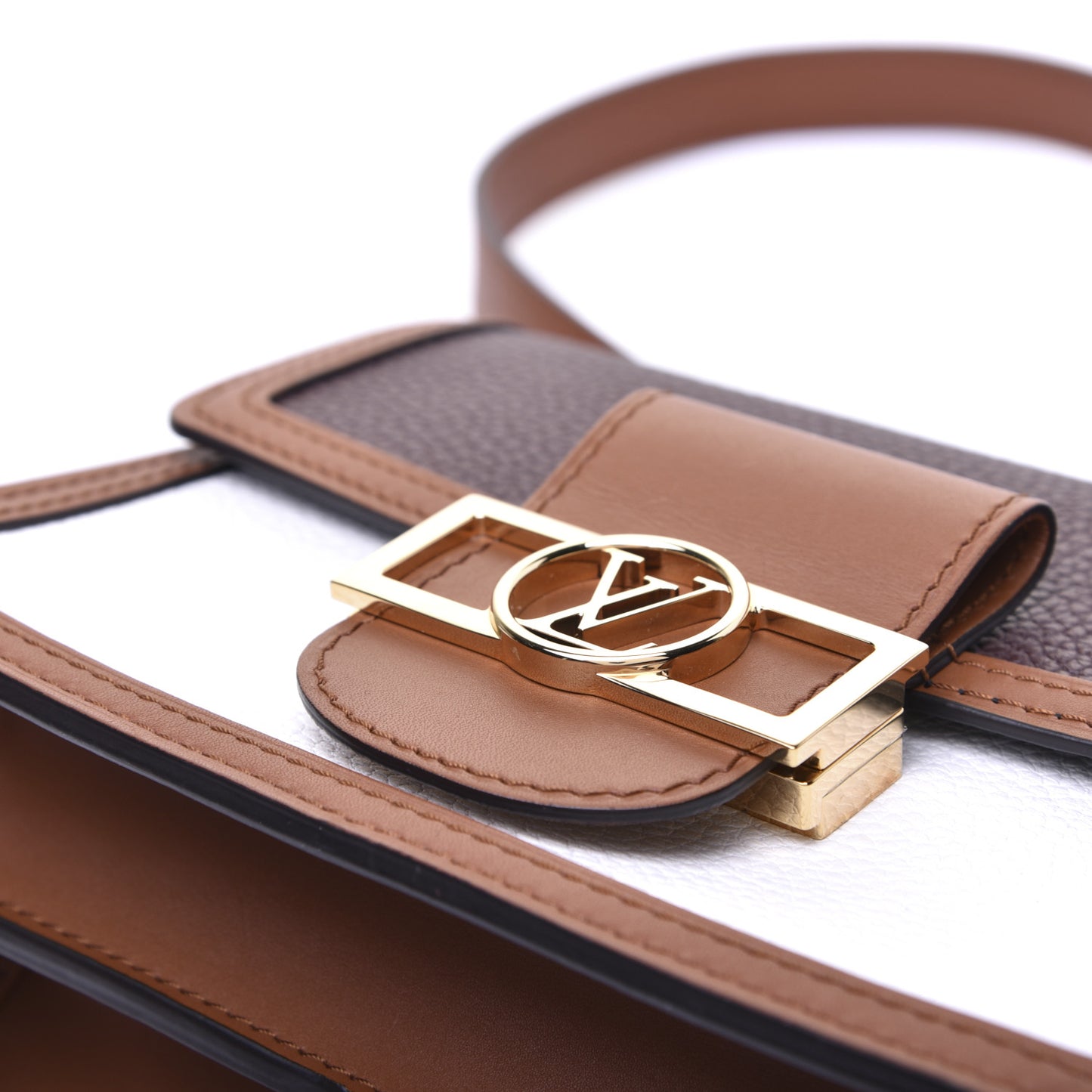 Taurillon Mini Dauphine Blackberry Snow