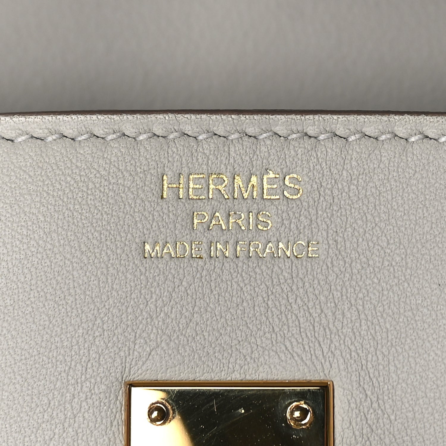 Hermes Swift Birkin 30  Gris Perle 5 of 7