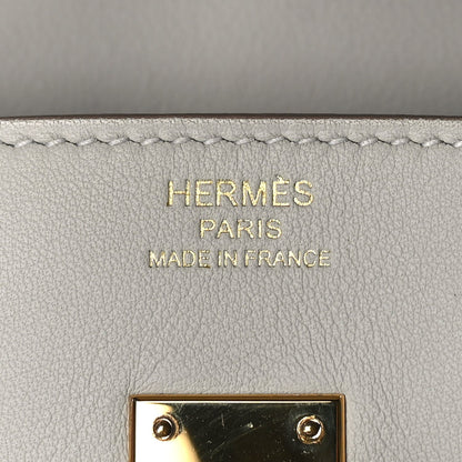Hermes Swift Birkin 30  Gris Perle 5 of 7