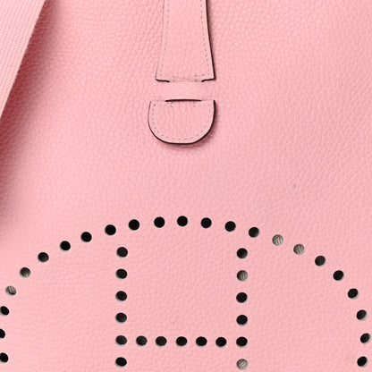 Hermes Taurillon Clemence Evelyne III GM Rose Sakura 8 of 14