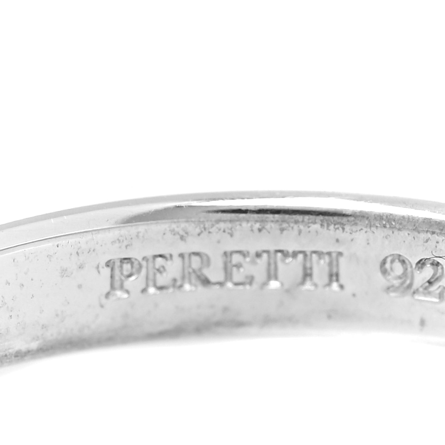 Sterling Silver Ruby Elsa Peretti Band Ring 53 6.5