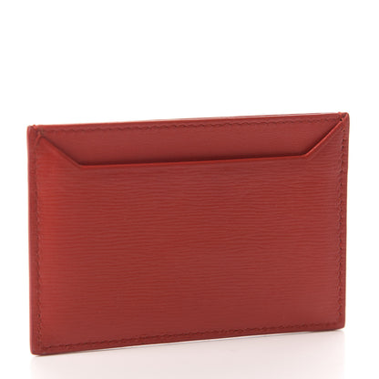 Prada Vitello Move Metal Card Case Lacca 3 of 6