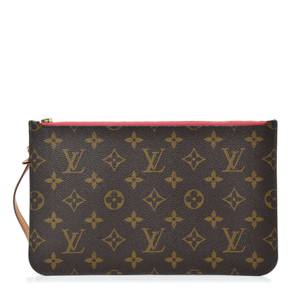 Louis Vuitton Monogram Neverfull MM GM Pochette Grenade 1 of 9